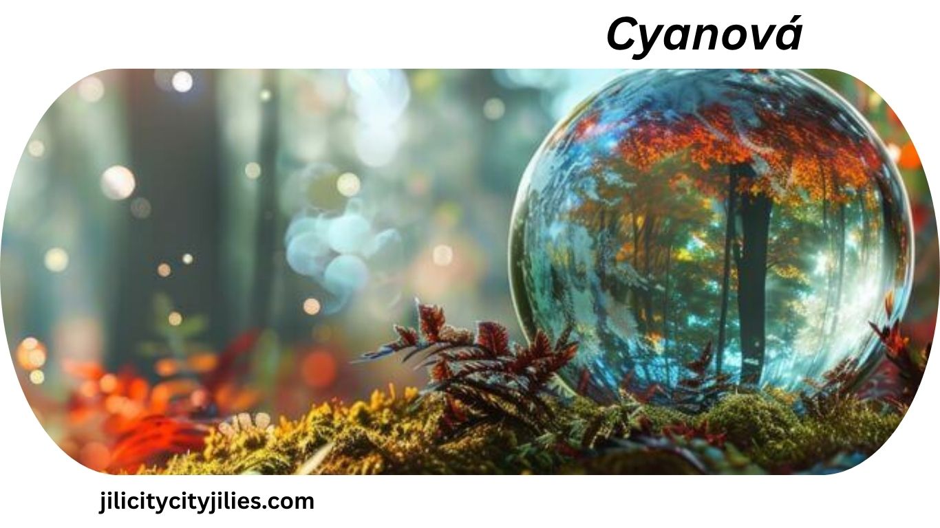 Cyanová